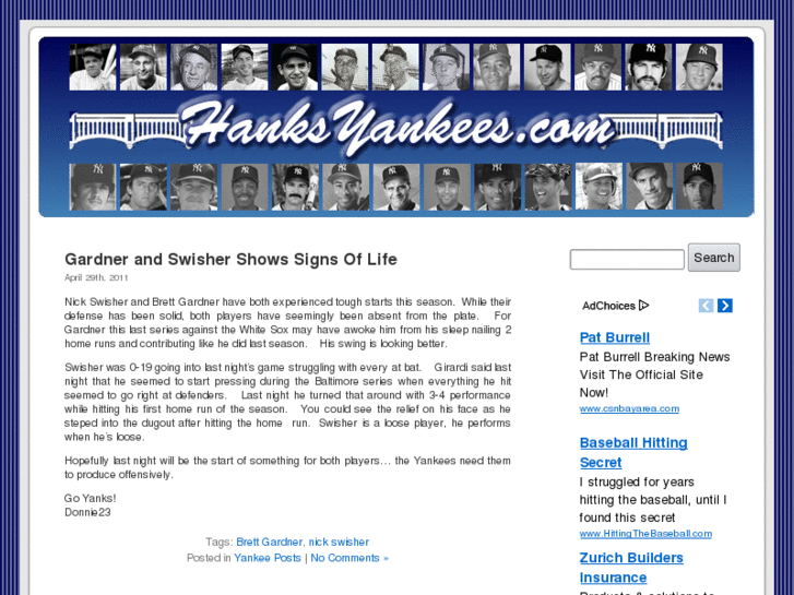 www.hanksyankees.com