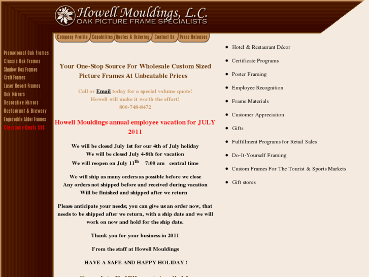 www.howellmouldings.com