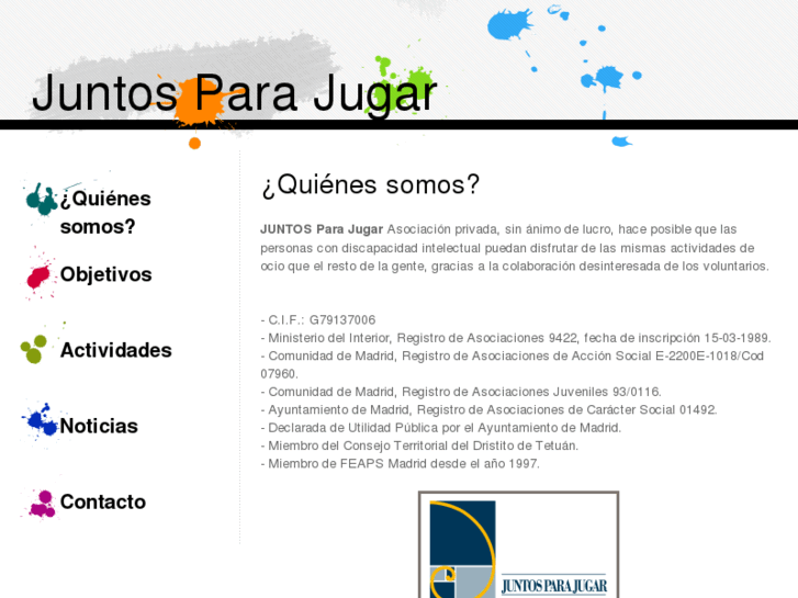 www.juntosparajugar.org