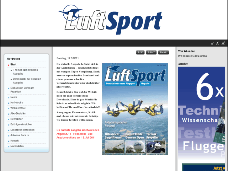 www.luftsportmagazin.de