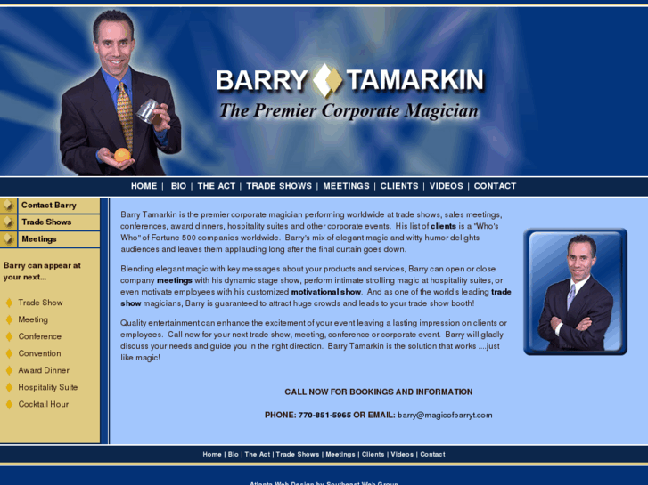 www.magicofbarryt.com