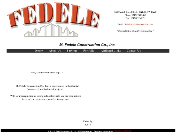 www.mfedeleconstruction.com