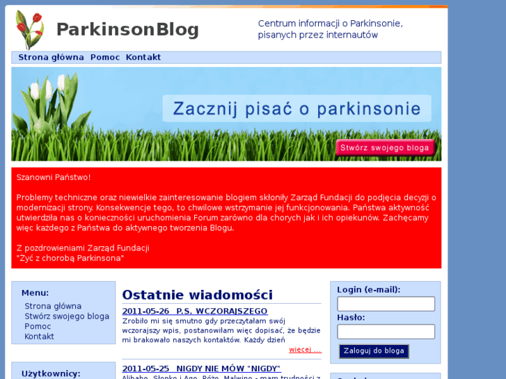 www.parkinsonblog.pl