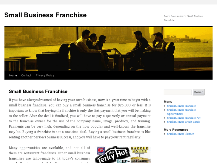 www.smallbusinessfranchise.org