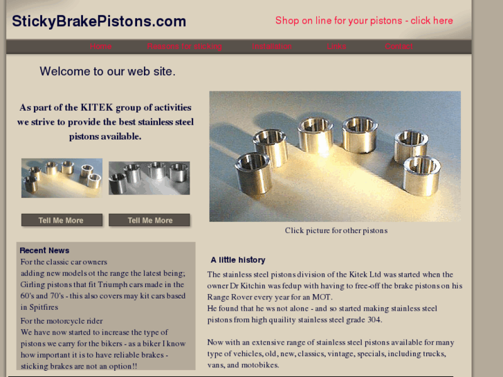 www.stickybrakepistons.com