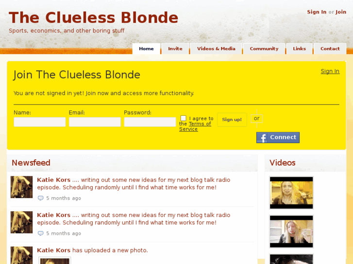 www.thecluelessblond.com