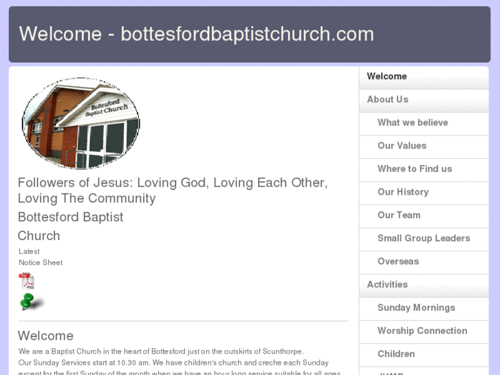 www.bottesfordbaptistchurch.com