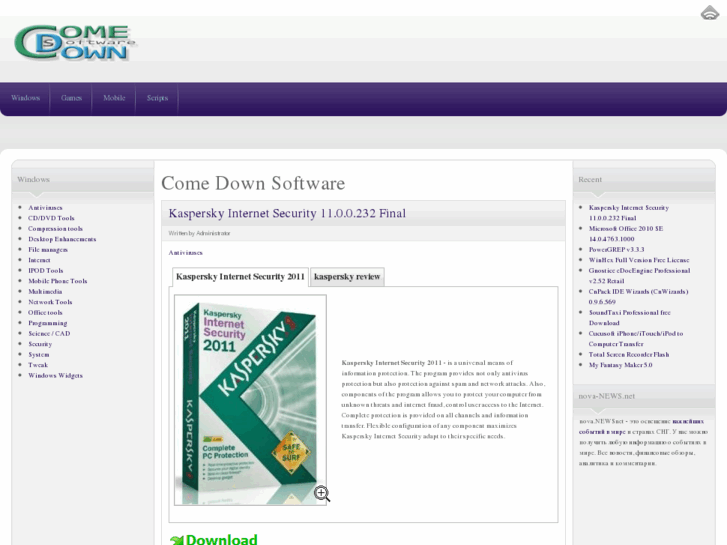 www.come-down.net