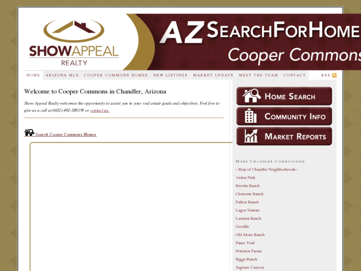 www.coopercommons-azsearchforhomes.com