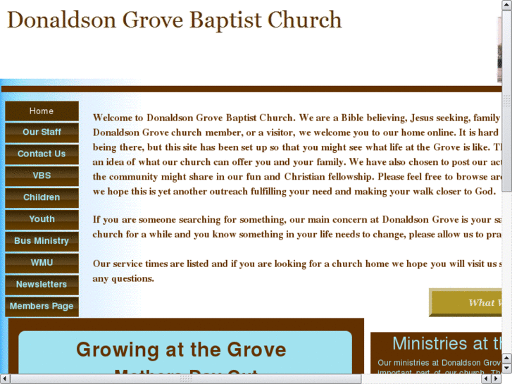 www.donaldsongrove.org