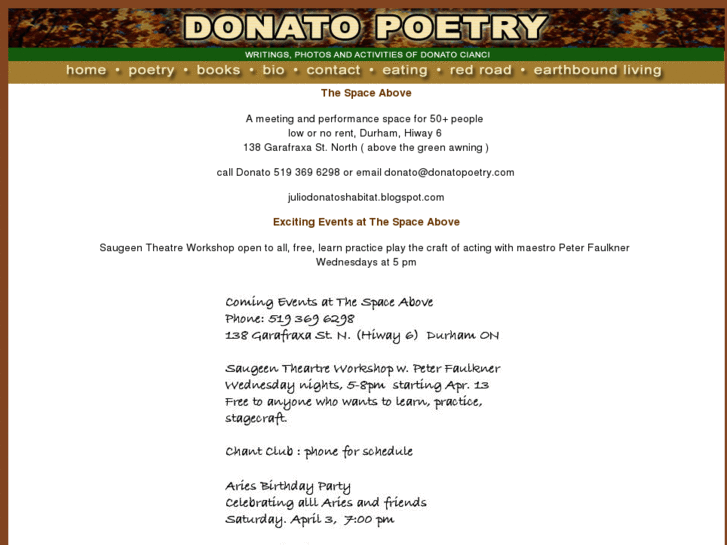 www.donatopoetry.com