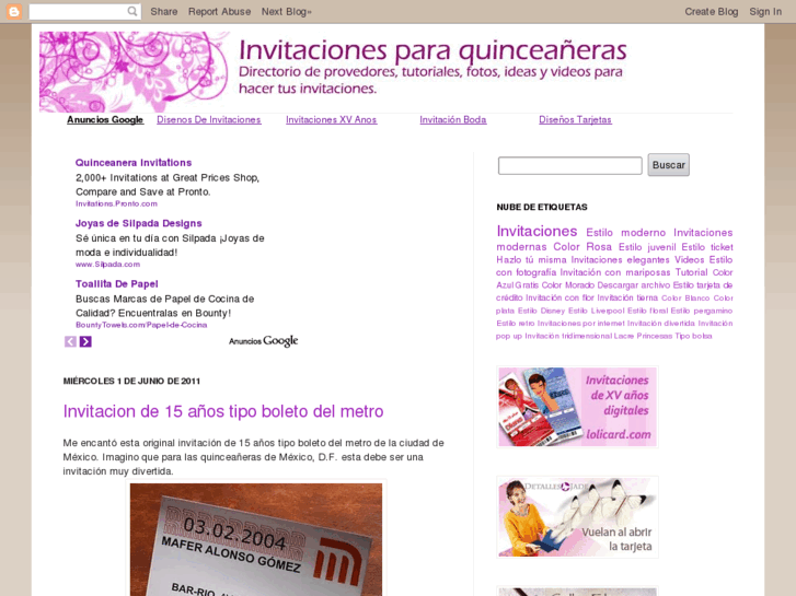 www.invitaciones15.com