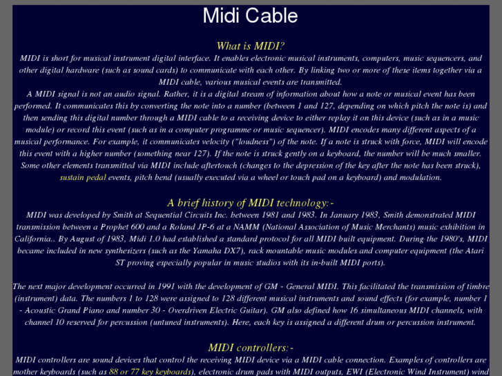 www.midi-cable.net