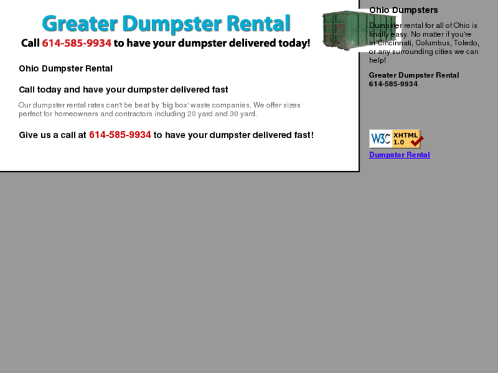 www.ohdumpsterrental.com