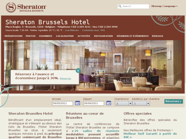 www.sheratonbruxelles.fr