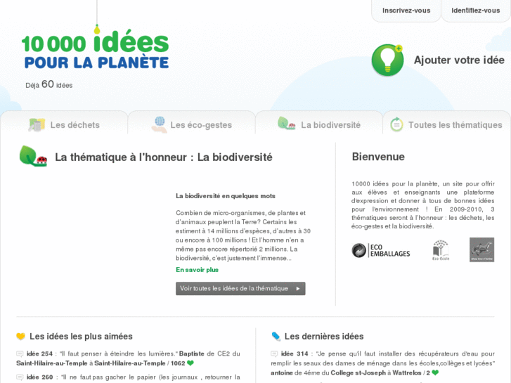 www.10000ideespourlaplanete.org