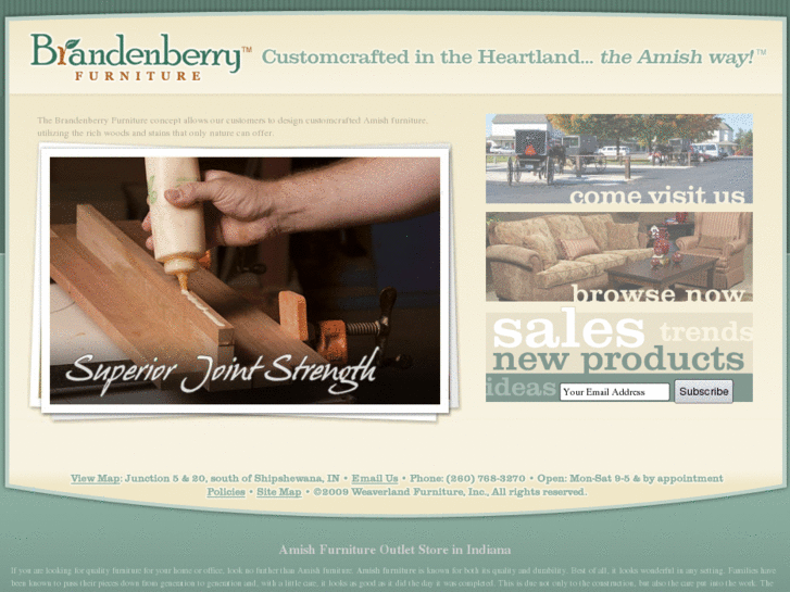 www.brandenberryamishfurniture.com