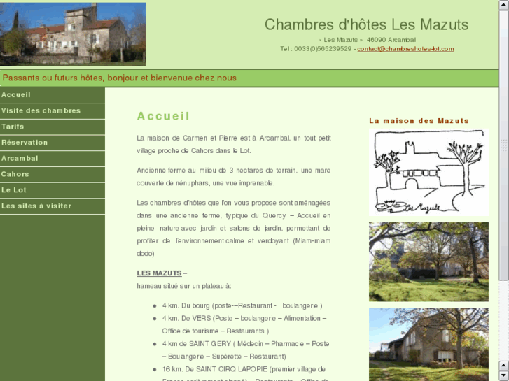 www.chambrehote-lot.com