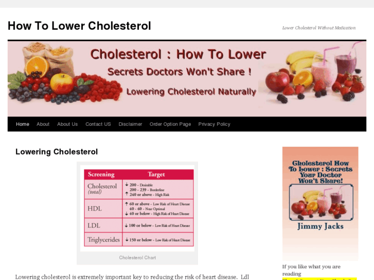 www.cholesterolhowtolower.com