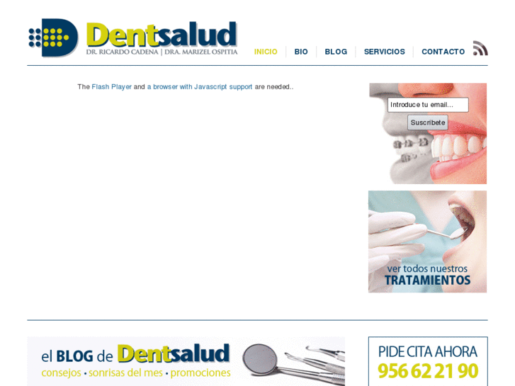 www.clinicadentsalud.com