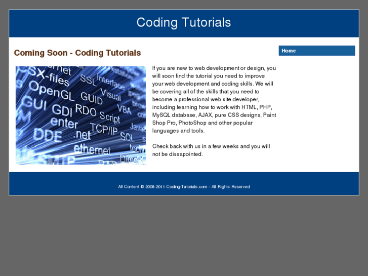 www.coding-tutorials.com