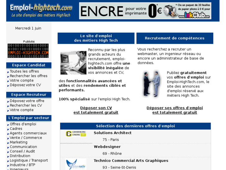 www.emploi-hightech.com