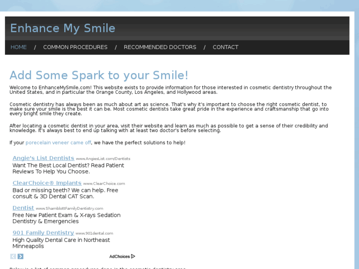 www.enhancemysmile.com