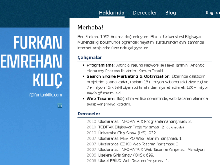 www.furkankilic.com