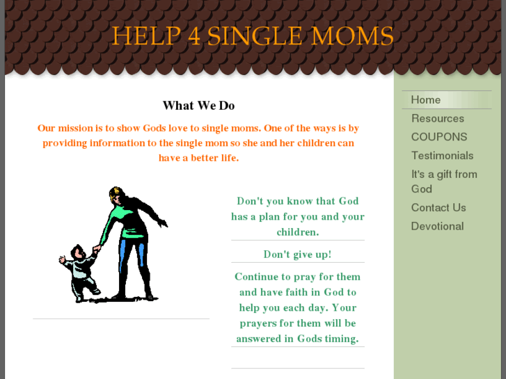 www.help4singlemoms.com