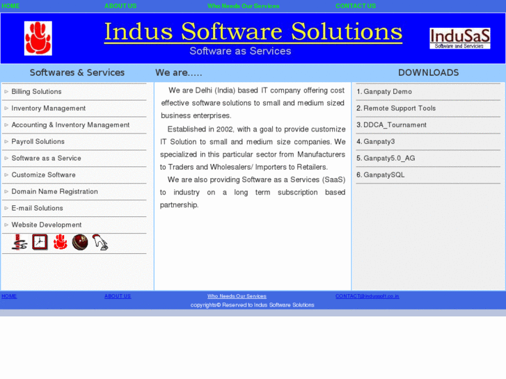 www.indussoft.co.in