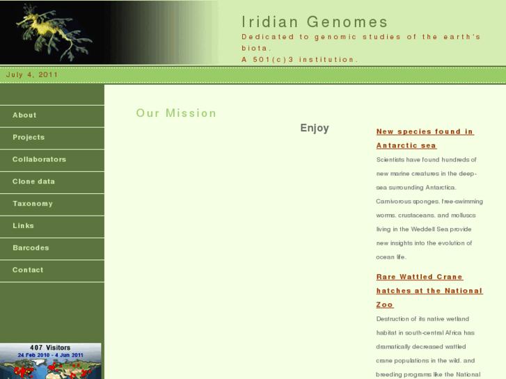 www.iridiangenomes.org