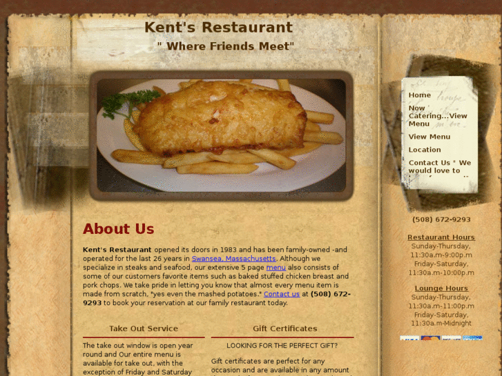 www.kentsrestaurant.com