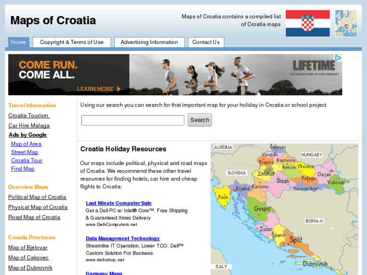 www.maps-of-croatia.co.uk