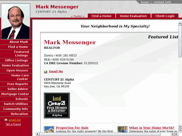 www.markmessenger-c21alpha.com