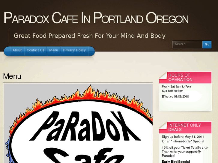 www.paradoxorganiccafe.com