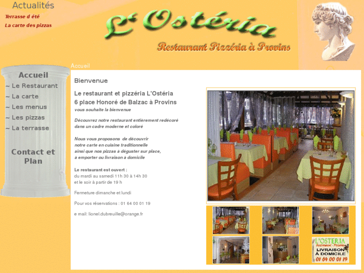 www.restaurantpizzerialosteria.com