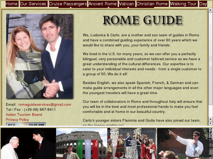 www.romeguide.net