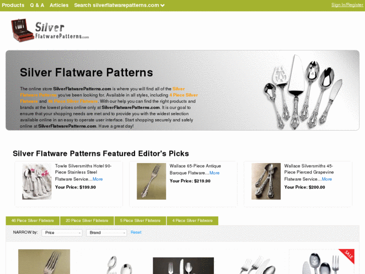 www.silverflatwarepatterns.com
