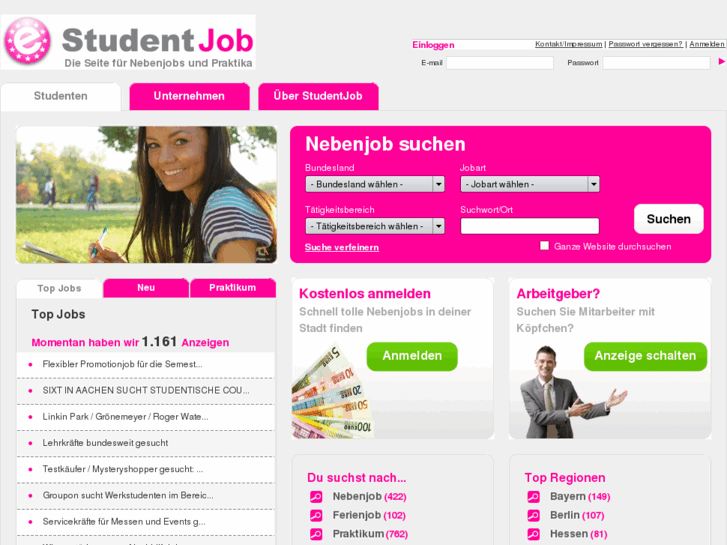 www.studentjob.de