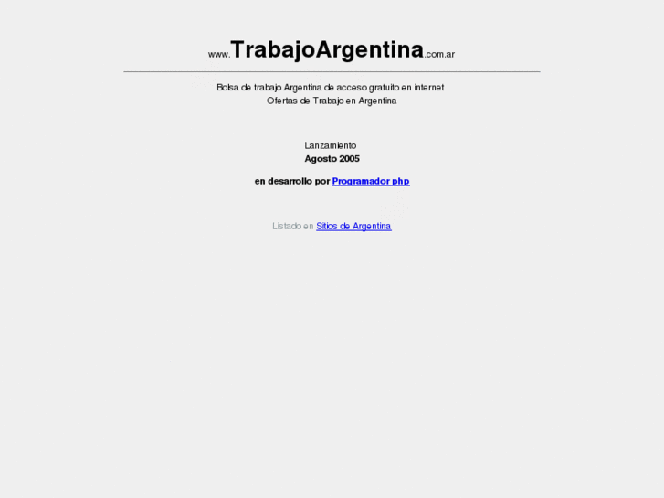 www.trabajoargentina.com.ar