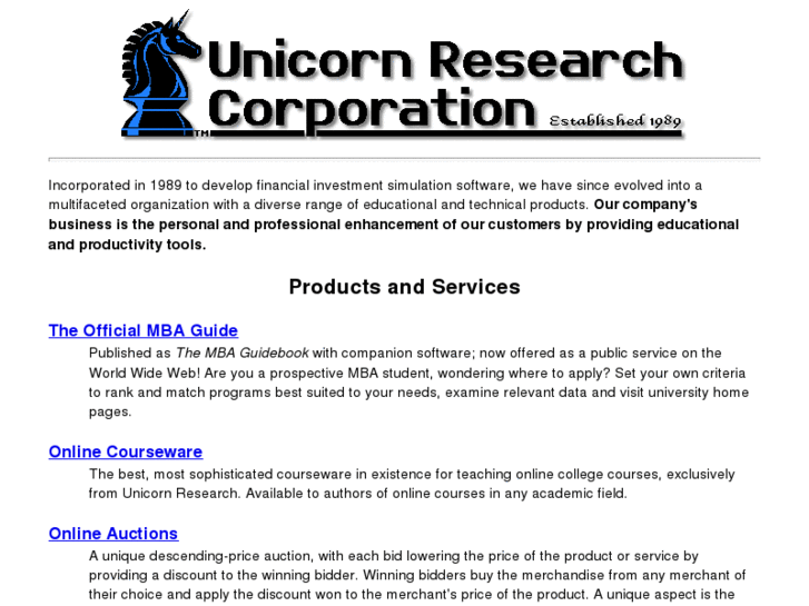 www.unicorn-research.net