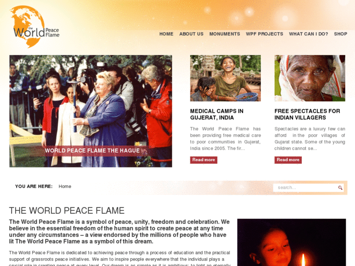 www.worldpeaceflame.com