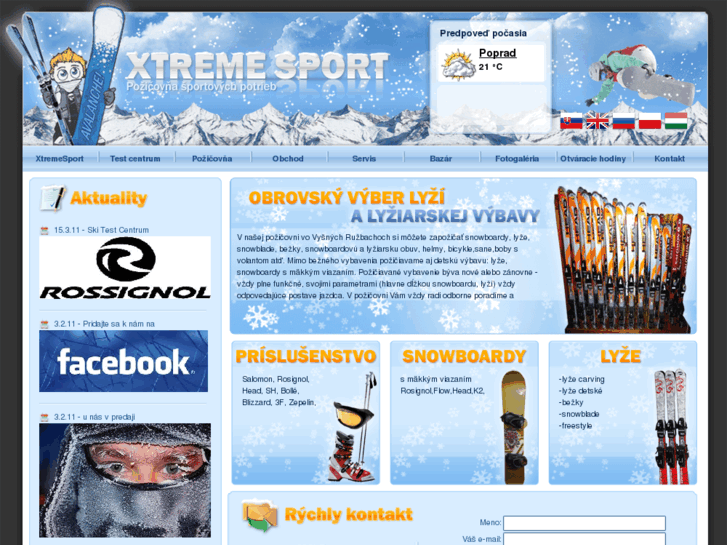 www.xtremesport.sk