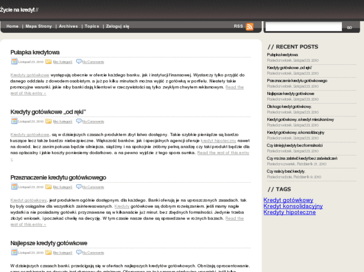 www.zycienakredyt.net