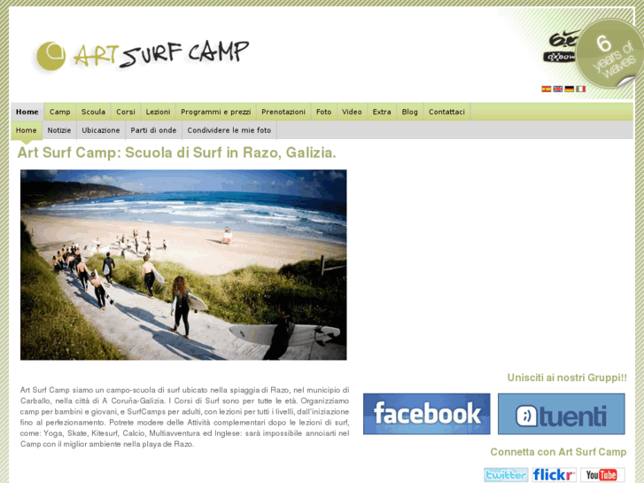 www.artsurfcamp.it