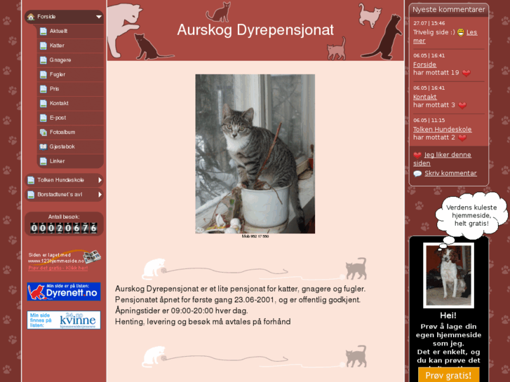 www.aurskogdyrepensjonat.com