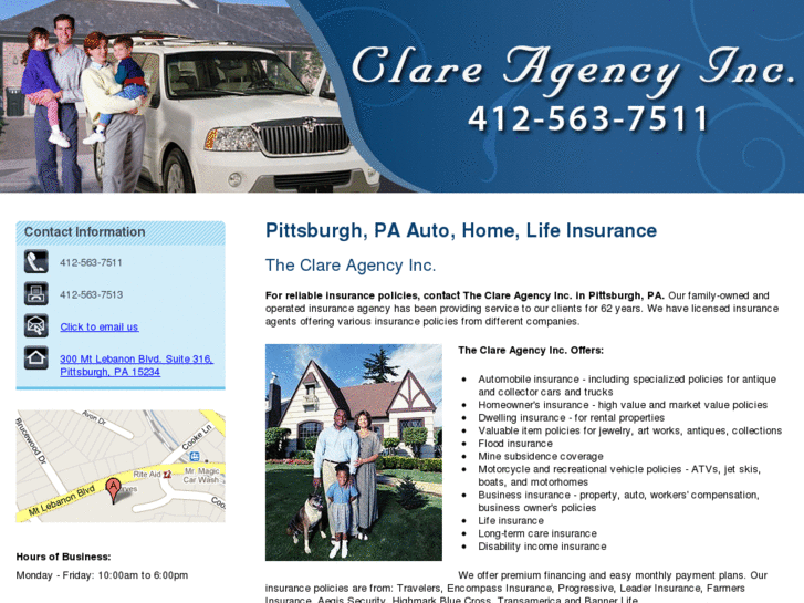 www.clareagencyinc.com