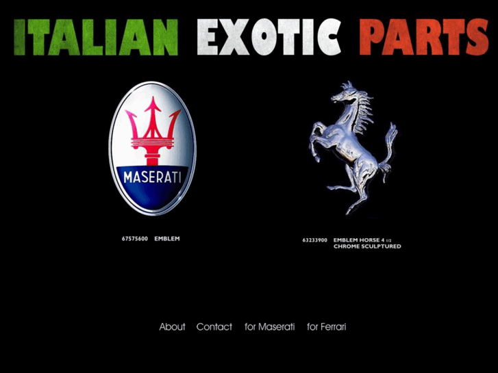 www.italianexoticparts.com