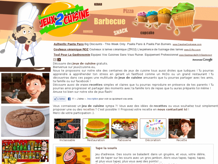 www.jeux2cuisine.eu