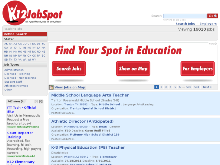 www.k12jobspot.com